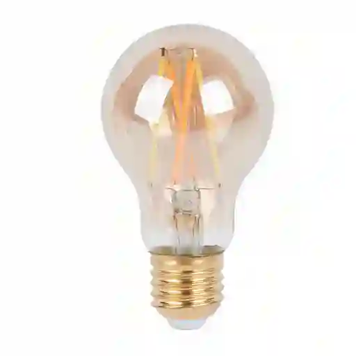 Bombillo Inteligente Filamento Ambar 5.5w Luz Cálida Y Blanco