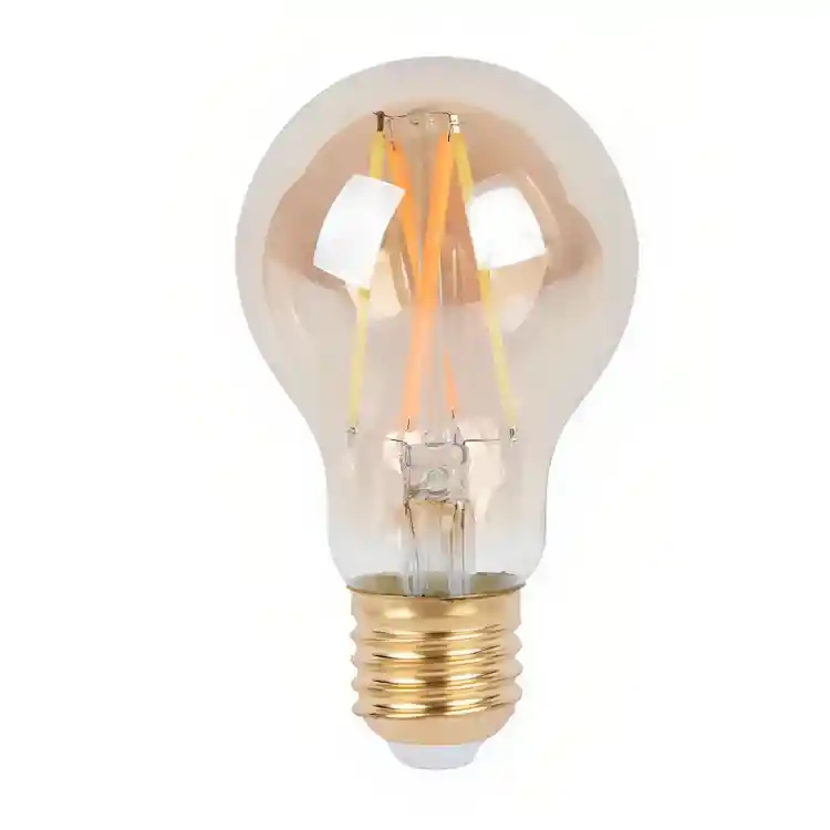 Bombillo Inteligente Filamento Ambar 5.5w Luz Cálida Y Blanco