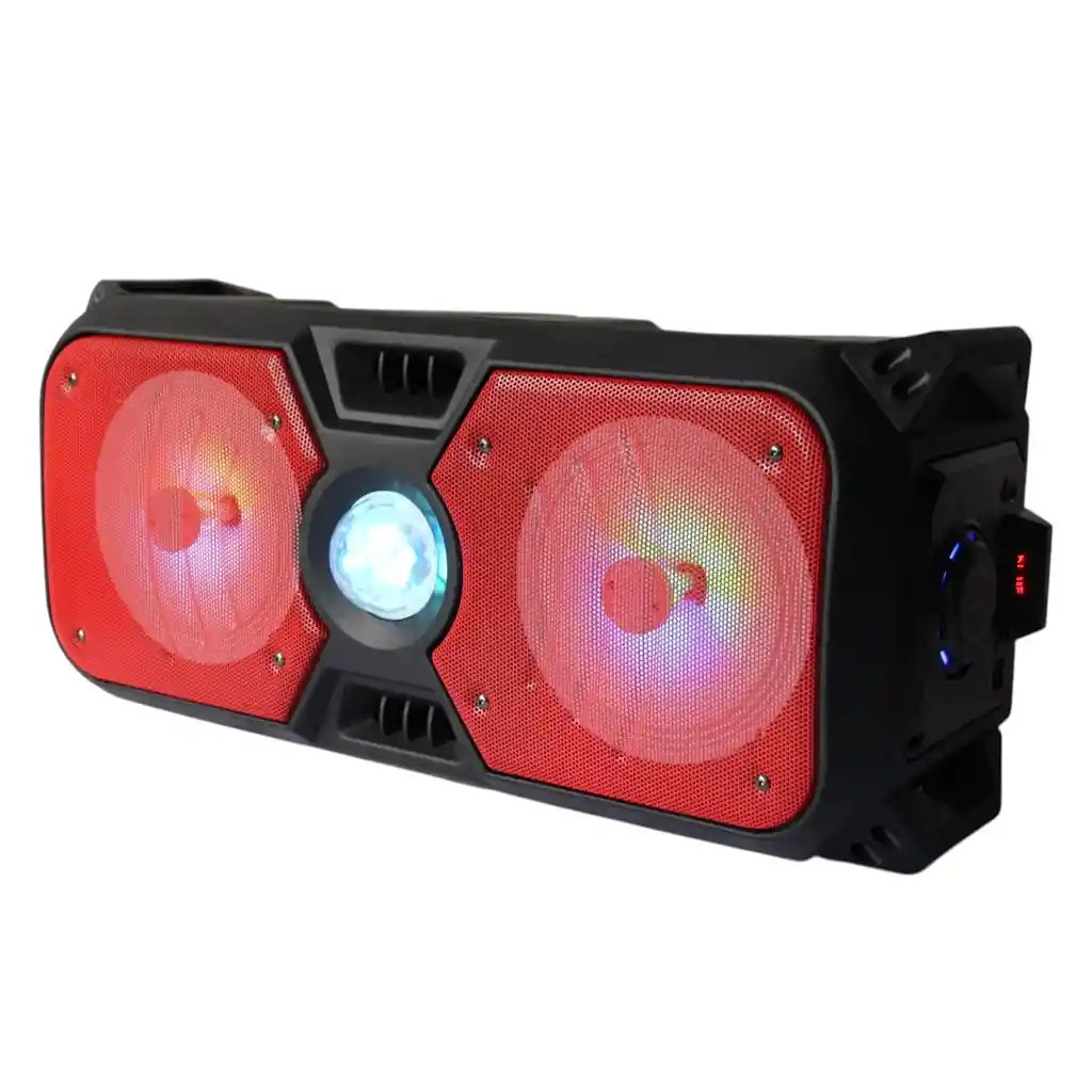 Parlante Portatil Con Microfono Y Control Remoto Incluido