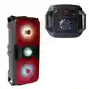 Parlante Portatil Con Microfono Y Control Remoto Incluido