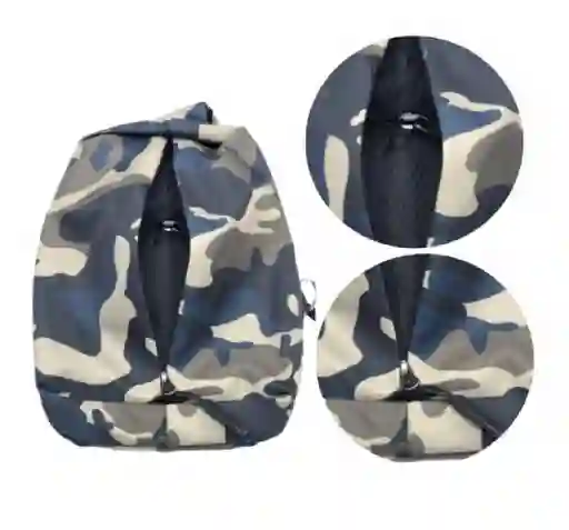 Maletin Antirobo Mochila Impermeable Diseño Militar