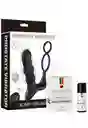 Combo Sensación Máxima: Vibrador Prostático + Lubricante Electrizante 30ml