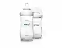 Avent Tetero Biberon Natural 11 Oz 330 Ml X2 Und 3m+