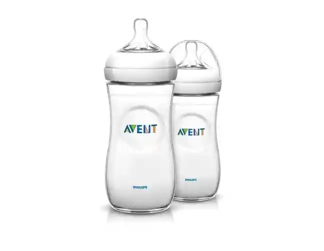 Avent Tetero Biberon Natural 11 Oz 330 Ml X2 Und 3m+