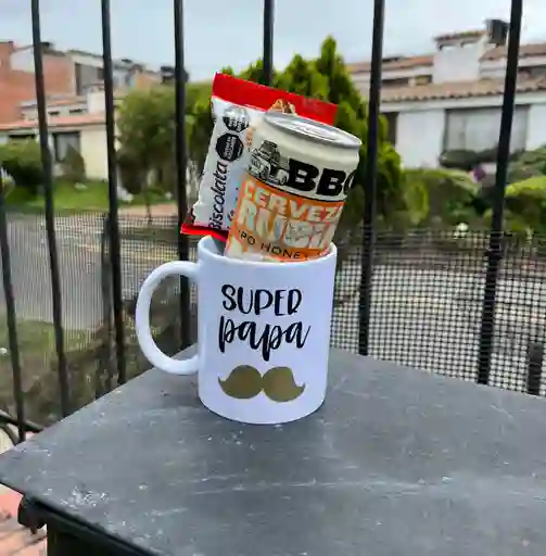 Mug Pocillo Con Cerveza Para Papá