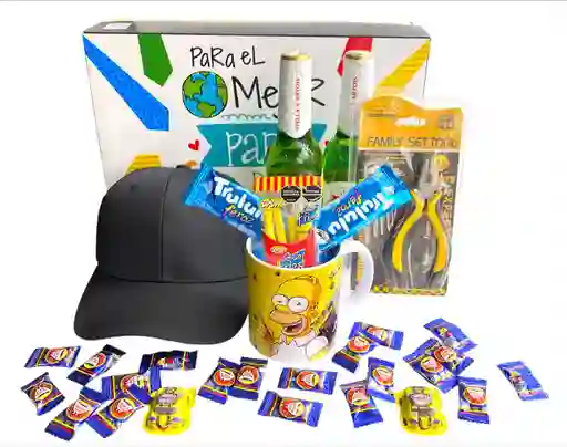 Regalo Especial Dia Del Padre Con Herramienta, Gorra, Cervezas Y Mugs - Día Del Padre - Para El Mejor Papá Del Mundo Ref 1