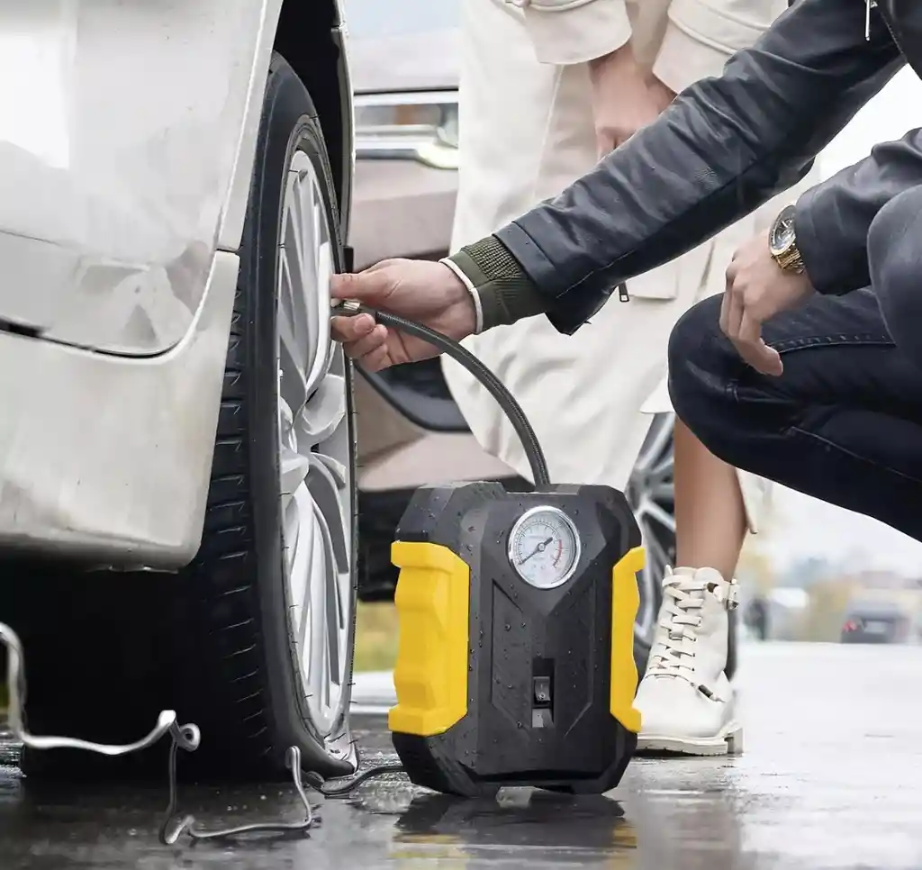 Mini Compresor Portátil Para Carro Moto Bicicleta Inflador