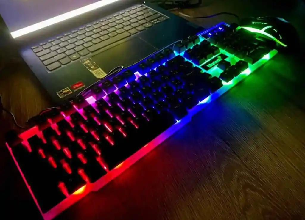 Teclado Mouse Gamer Rgb