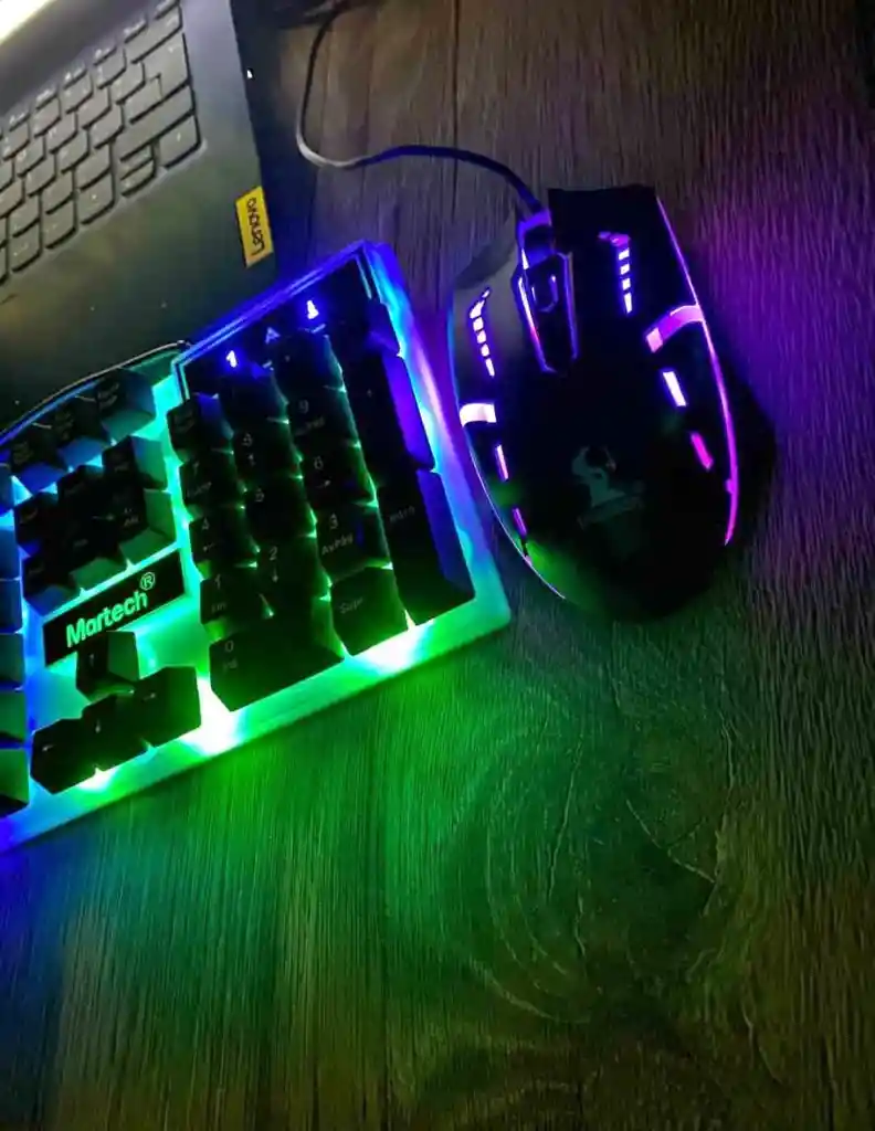 Teclado Mouse Gamer Rgb