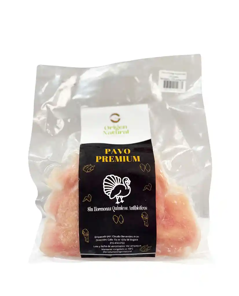 Filete De Pechuga De Pavo Origen Natural 1000 Gr