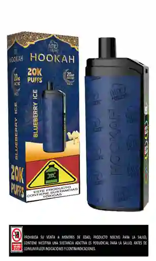 Vapeador Fume Hookah 20.000 Puffs Blueberry Ice