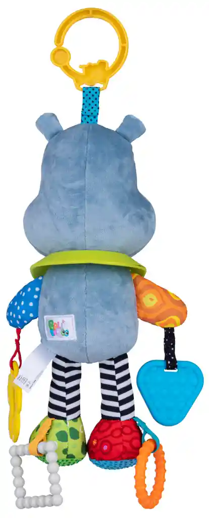 Juguete Sensorial Hipopótamo De Actividades Para Bebés