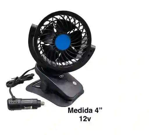 Ventilador Carro 4”