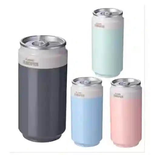 Humidificador Creativo De Latas De Bebidas Con Luz De Ambiente Colorida, Humidificador De Coche Para Viajes, 2 Modos De Niebla