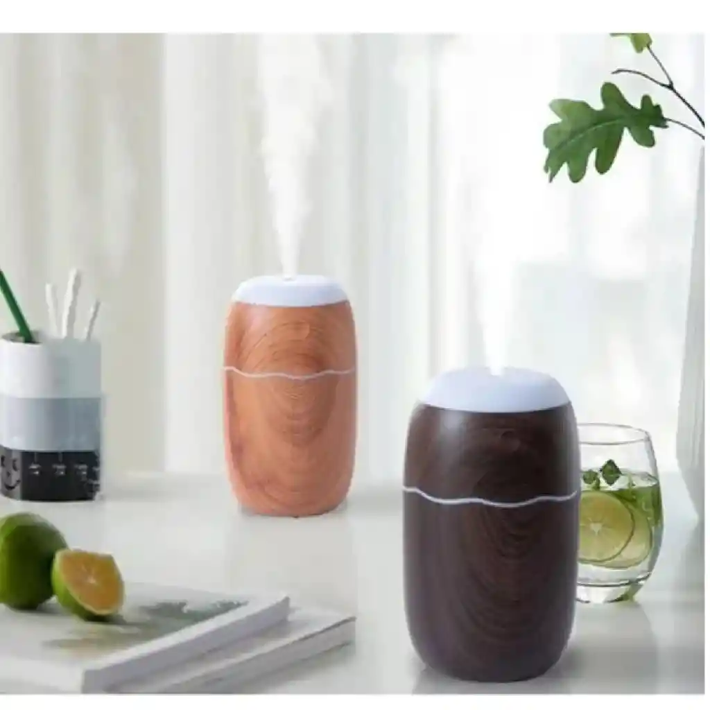 Humidificador Purificador Aromaterapia Portátil Luces