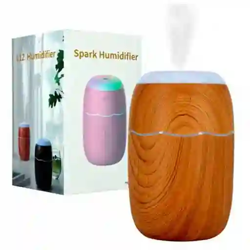 Humidificador Purificador Aromaterapia Portátil Luces