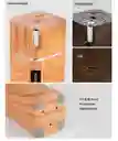 Mini Humidificador Aire Difusor Aromas Luz Led Usb Portátil