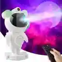 Astronauta Proyector Con Luz Y Sonido, Bluetooth Con Control Remoto ( Blanco )