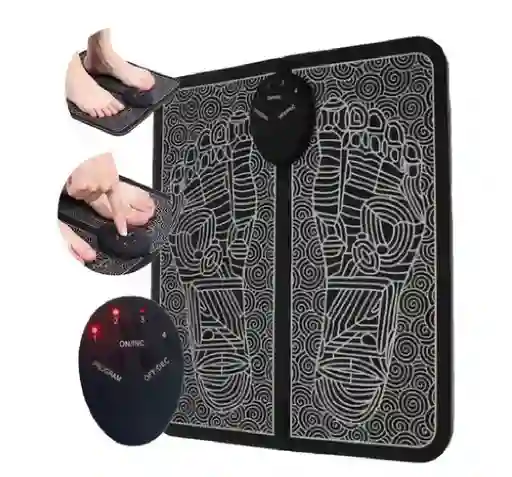 Tapete Masajeador Electro Estimulante Para Pies Recargable