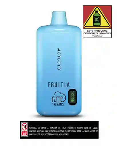 Fume Vapeador Fruitia 8000 Blue Slushy