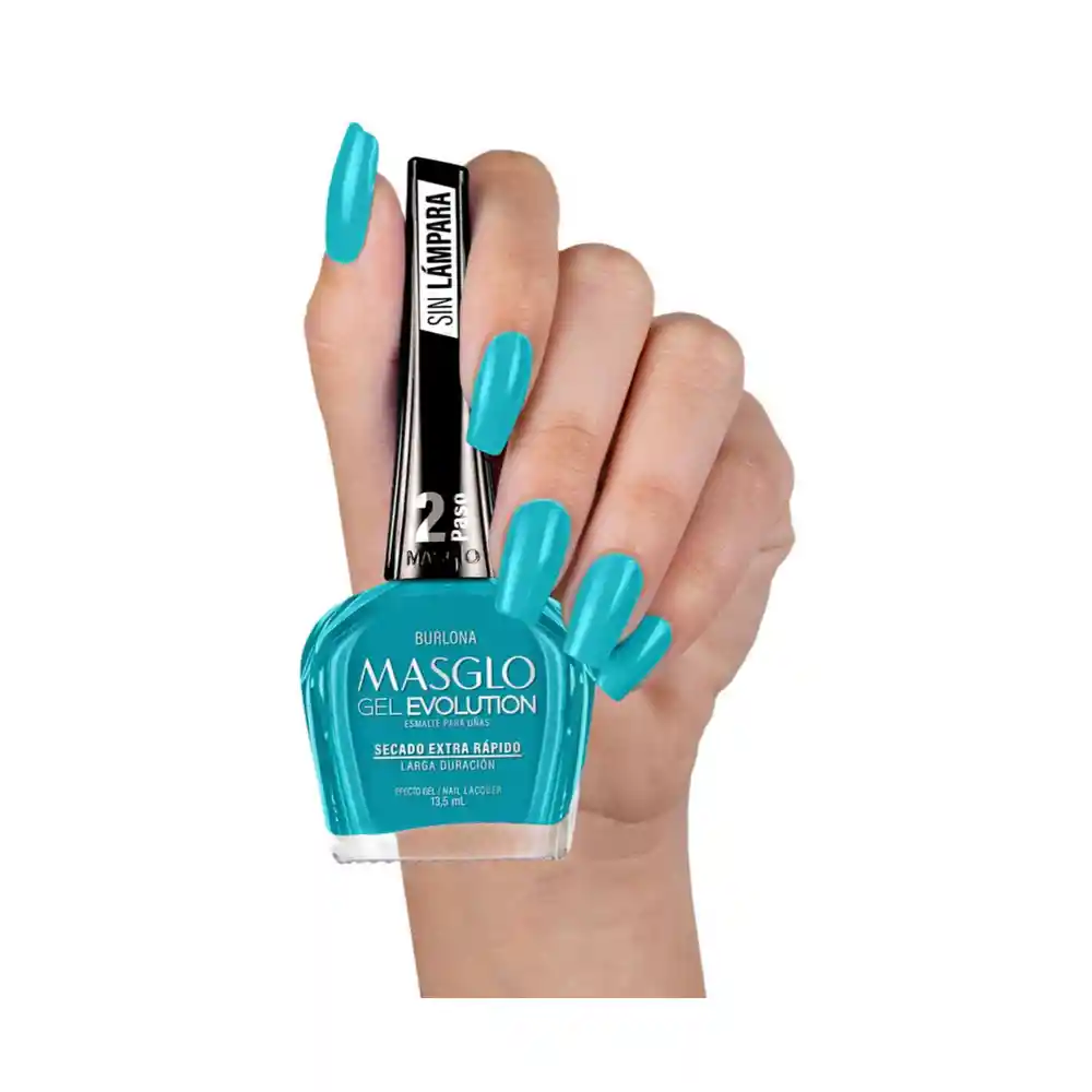 Masglo Gel Evolution Secado Rapido Tono Burlona 13.5 Ml