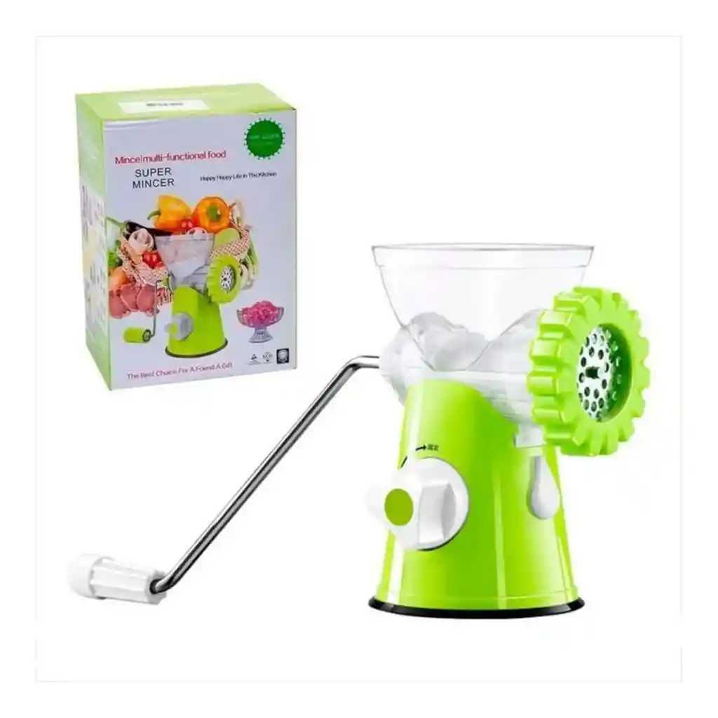 Molino Manual / Maquina Para Moler Carne Y Pollo