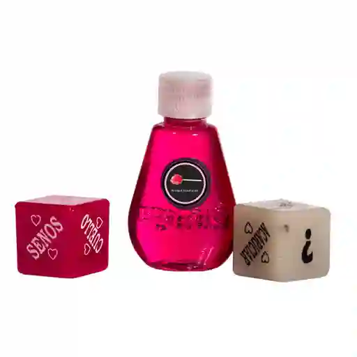 Combo Juego Sensual: Dados Eróticos + Lubricante Comestible Sabor A Bombombum
