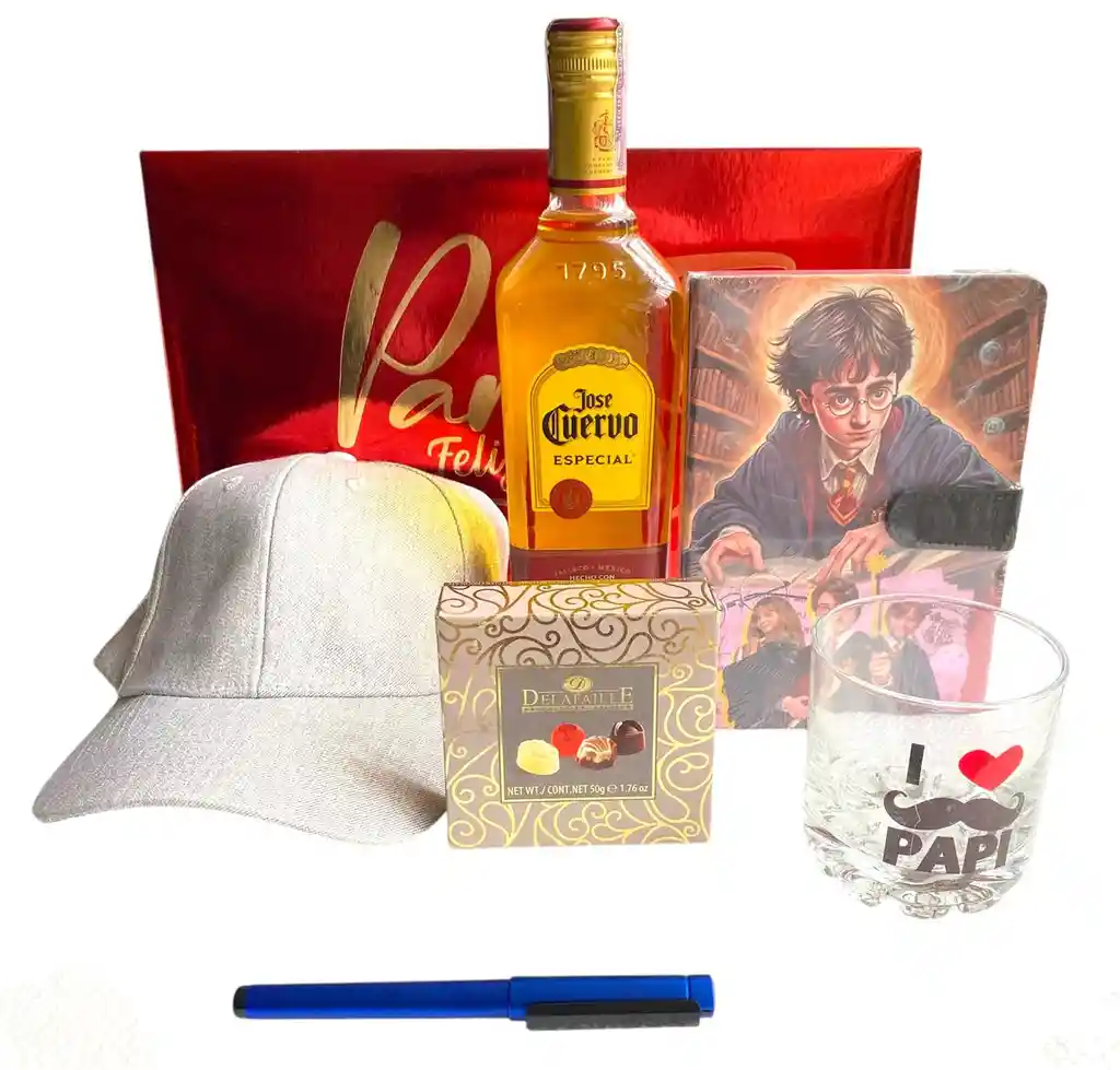 Regalo Especial Para El Hombre Èl Estilo Con Agenda Y Tequila - Regalo Feliz Cumpleaños - Regalo Feliz Dia