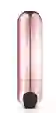 Mini Vibrador Lujoso Recargable Oro Rosa