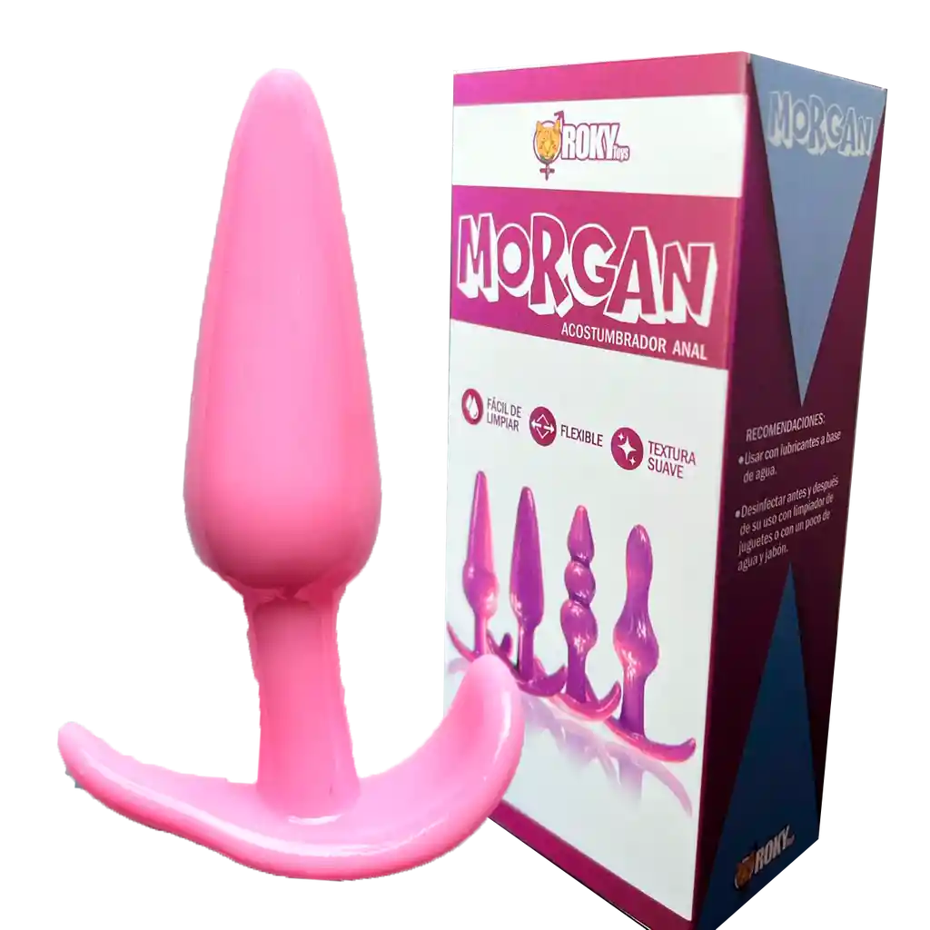 Plug Anal Acostumbrador Anal Juguete Sexual Erótico Suave