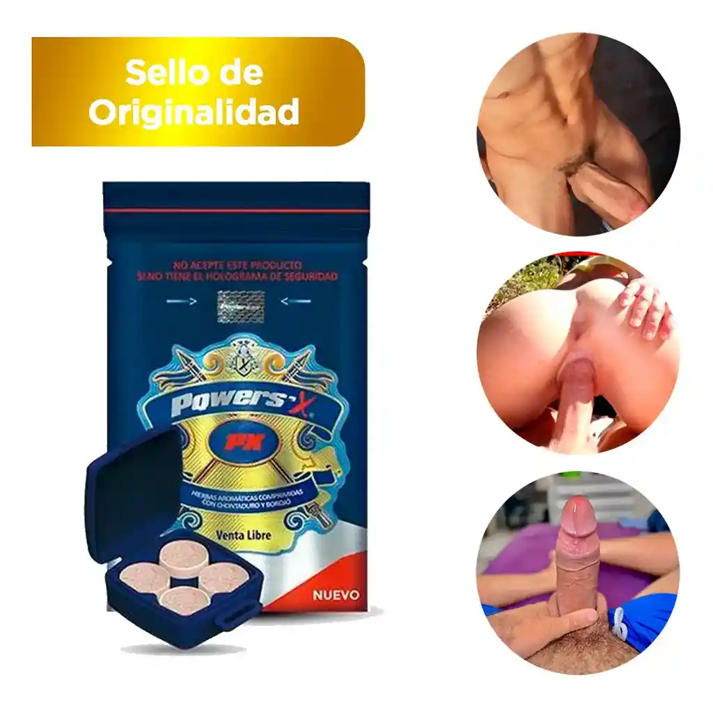 Powersx Potenciador Multivitamínico X12 Tabletas