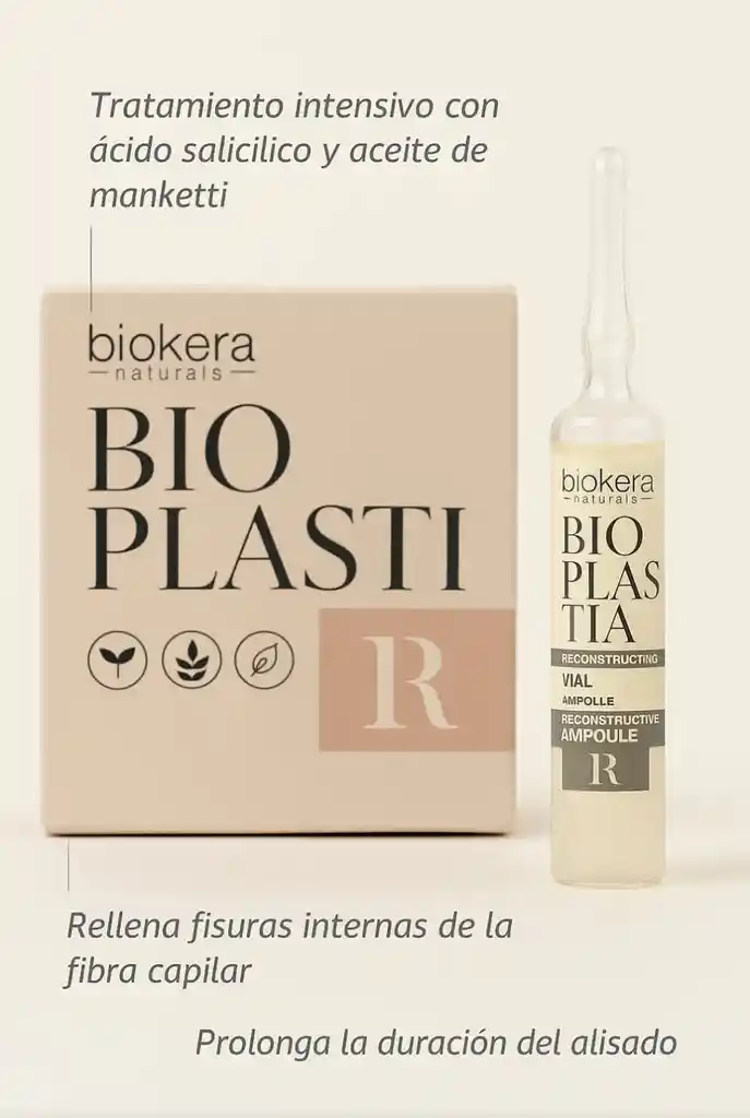 Salerm Biokera Bioplastia Ampolleta 13ml.