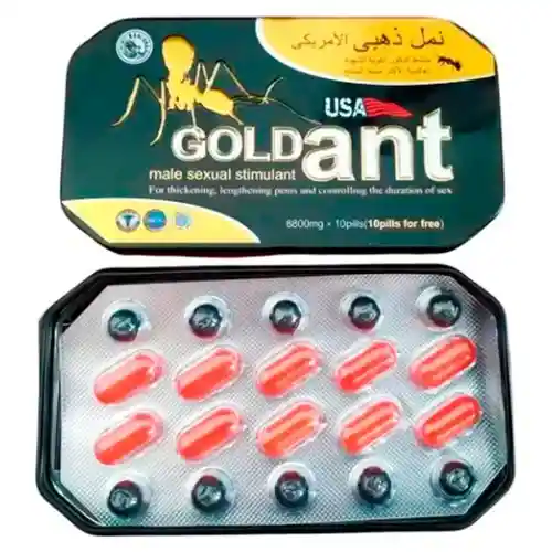 Viagra Potenciador + Retardante Hormiga Gold U.s.a X4