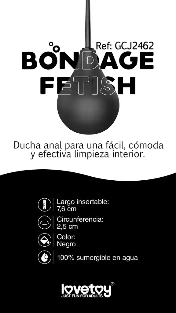 Douche Bondage Fetish Deluxe