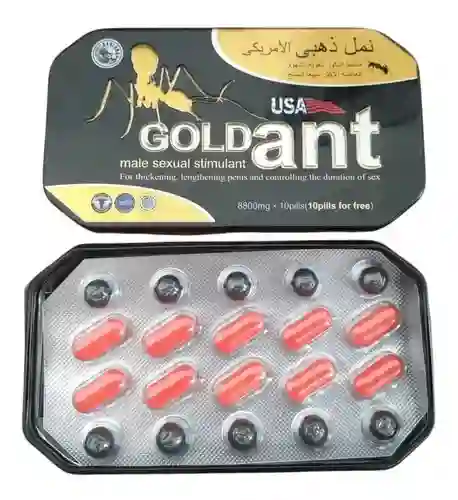 Viagra Potenciador + Retardante Hormiga Gold U.s.a X20