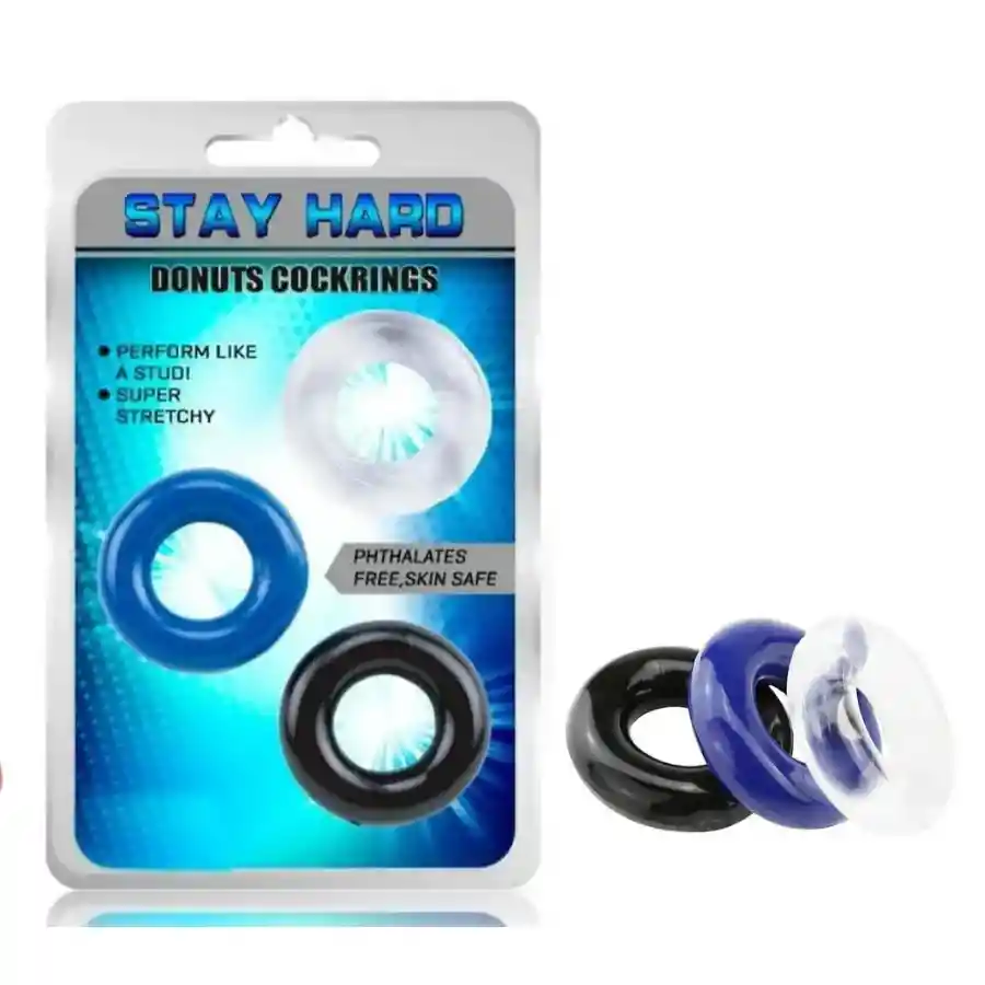 Anillo Retardante X3 + Lubricante Anal Cannabis 5gr