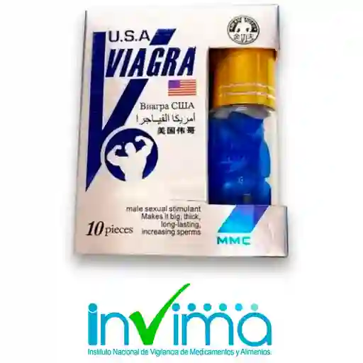Potenciador Viagra U.s.a (azul)