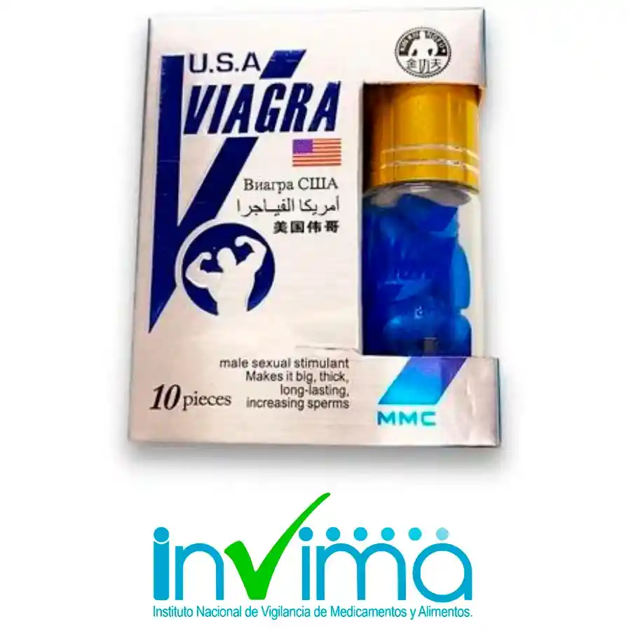 Potenciador Viagra U.s.a (azul)