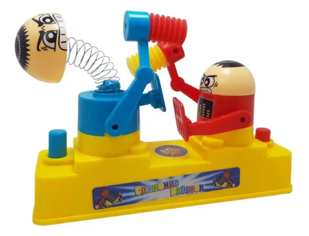 Juguete Educativo De Mesa Batalla Boxeo Robots