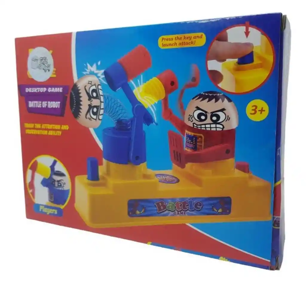 Juguete Educativo De Mesa Batalla Boxeo Robots
