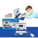 Computadora Didactica Para Niños 130 Funciones 110v 12v Azul