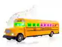 Carro Bus Escolar Luces Sonido Movimiento Juguete + Baterias