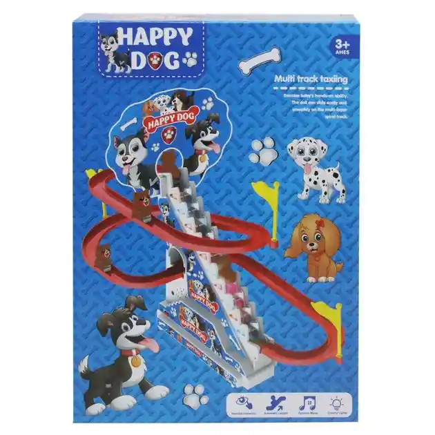 Juguete Perritos Happy Dog Tobogán Y Escalera