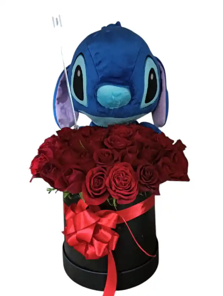 Flores En Cilindro Stich
