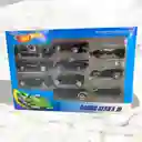 Coleccion De Carros Metálicos Hotwheels Batman Pack X 10