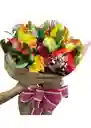 Flores Rosas Y Lirios Tipo Bouquet