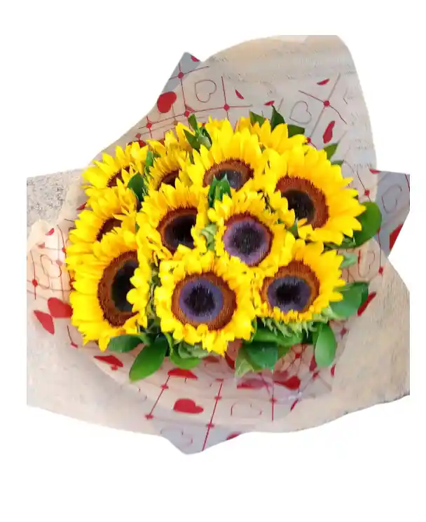 Flores ,girasoles Tipo Boquet