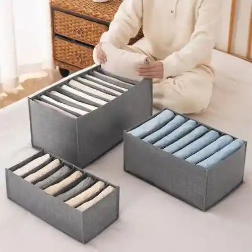 Organizador Para Ropa Camisas Pantalones 9 Divisiones