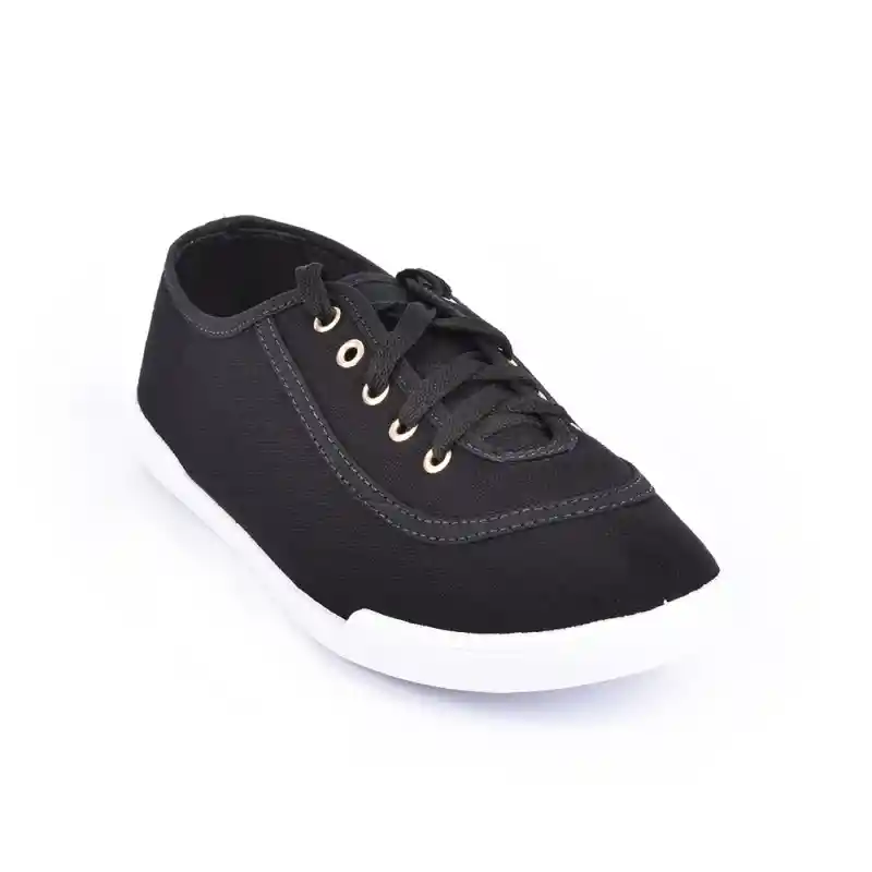 Price Shoes Tenis Moda Mujeres 0225704-101negro