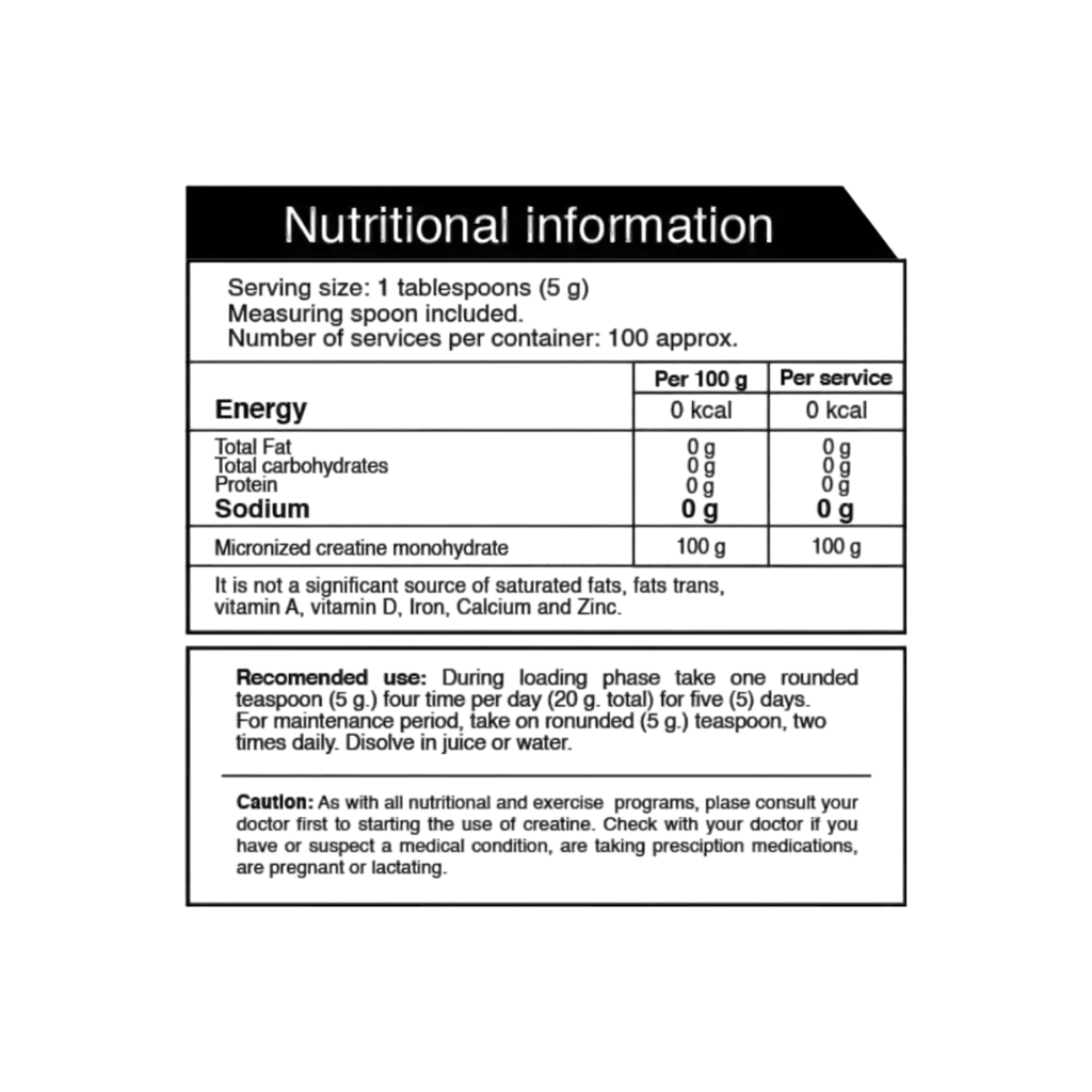 Creatina Iron 500 Gr